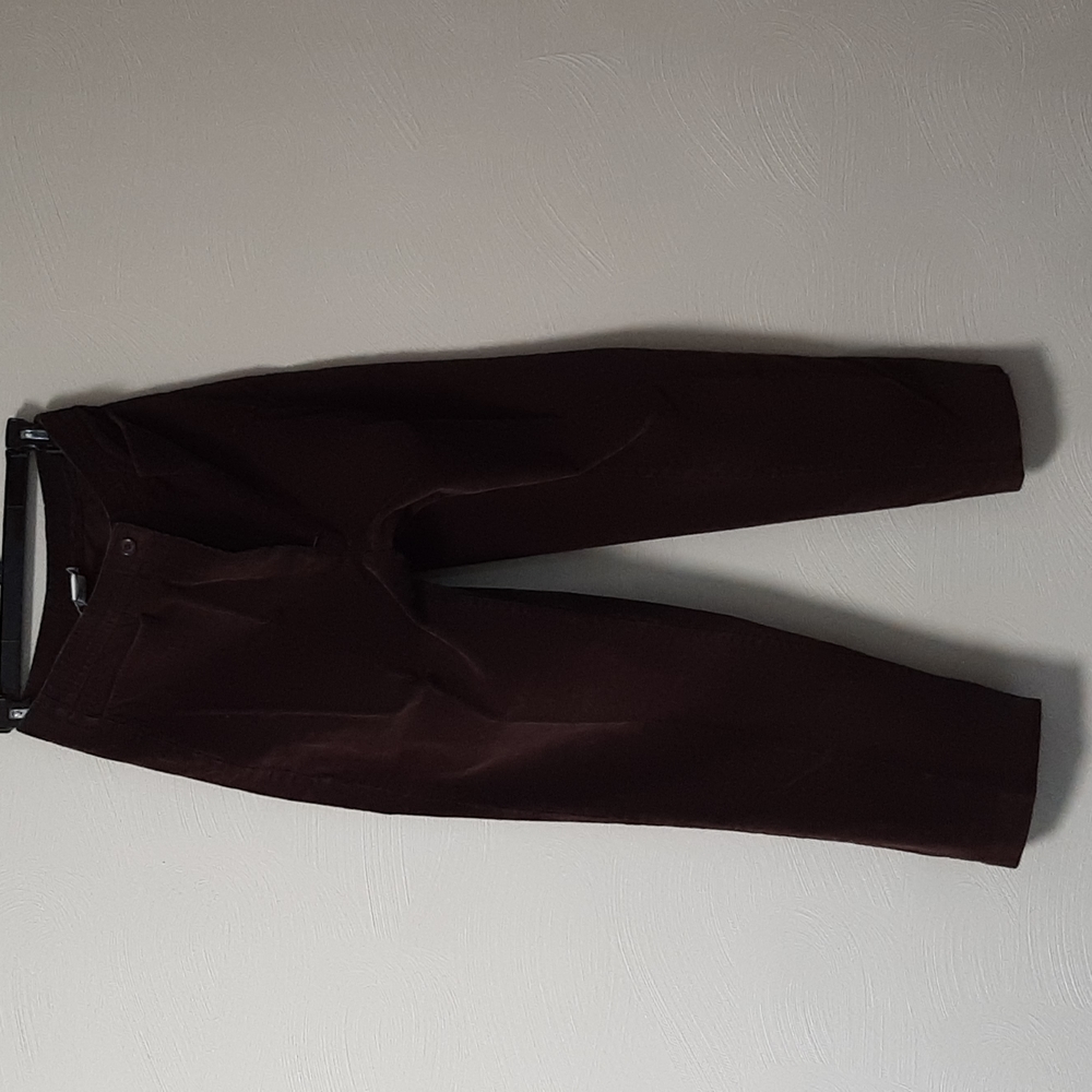 Petite Brown Corduroy Pants